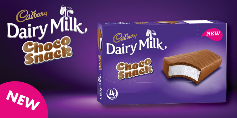 Cadbury Dairy Milk Choco Snack. H πιο γλυκιά απόλαυση της ημέρας!